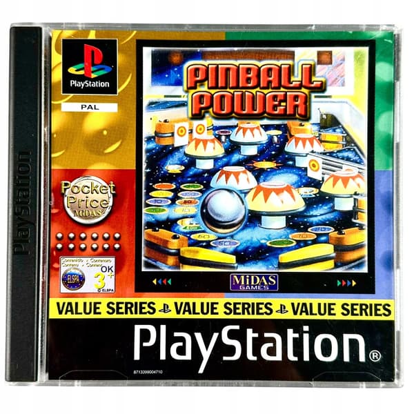 Pinball Power | PS1 | PSX | PLAYSTATION | 3xA SET