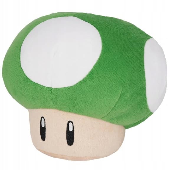 Soft toy – Super Mario 1UP Mushroom, 16 cm