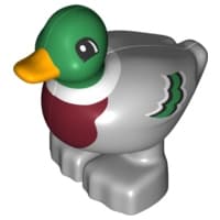LEGO DUPLO bb0647c01pb02 green-headed duck