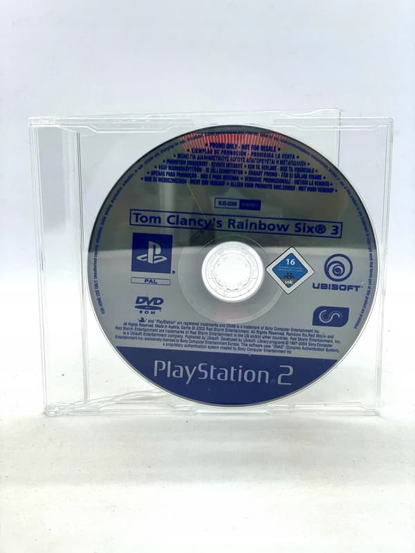 Rainbow Six 3 PS2 PROMO (the game only)