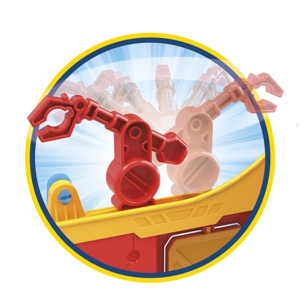 Hasbro Spider-Man figure set with Iron Man tower, plastic, 23 cm