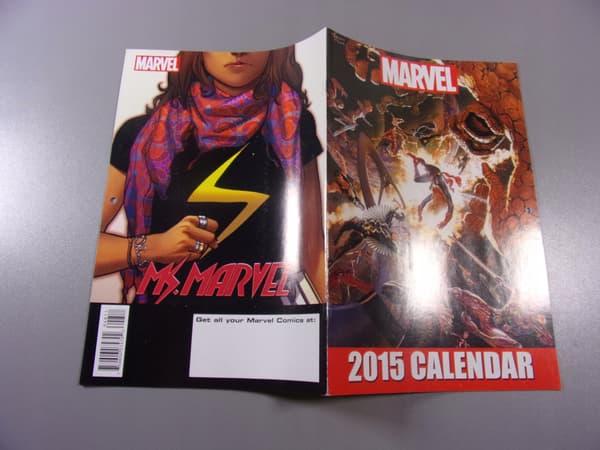 MARVEL OFFICIAL 2015 CALENDAR – English-language edition