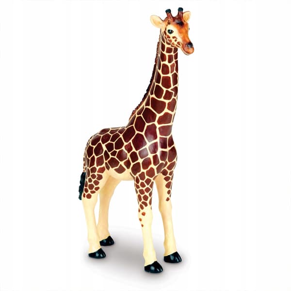 Learning Resources Set of 5 Small Figures: Giraffe, Elephant, Lion, Tiger