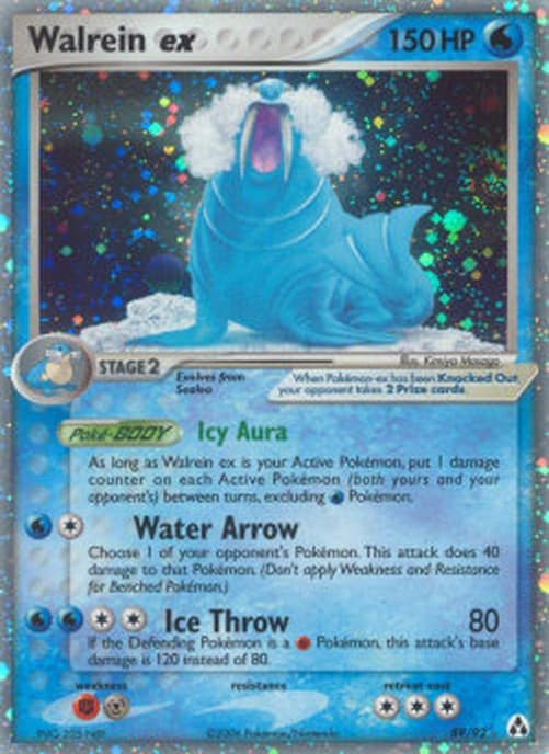 Pokemon Walrein ex