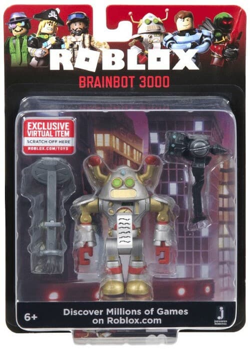 ROBLOX BRAINBOT 3000 figurine – ORIGINAL GAME CODE