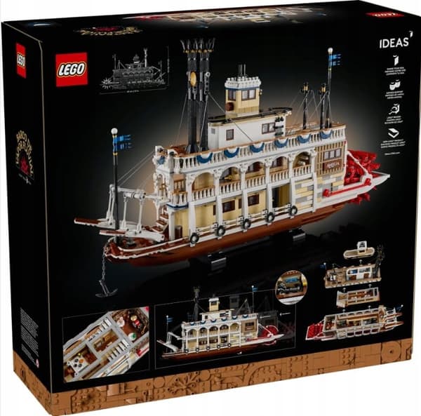 LEGO IDEAS 21356 River Steamboat