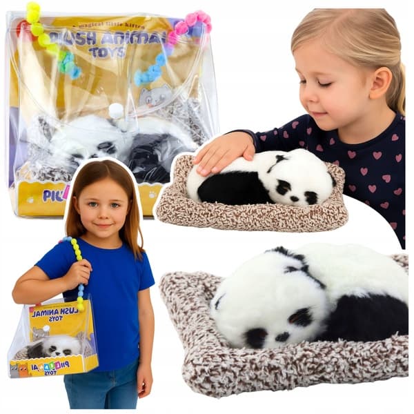 SLEEPING PANDA ON A CUSHION – FIGURINE