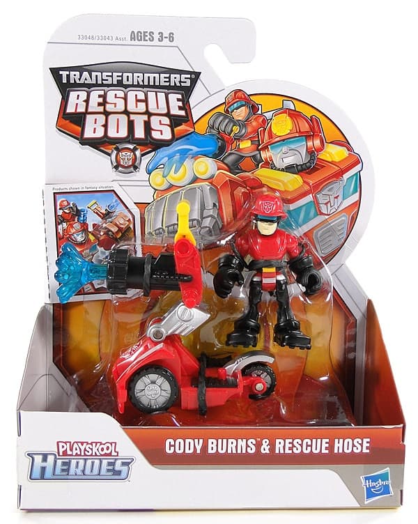 HASBRO – TRANSFORMERS RESCUE BOTS SAWYER + RESCUE VEHICLE