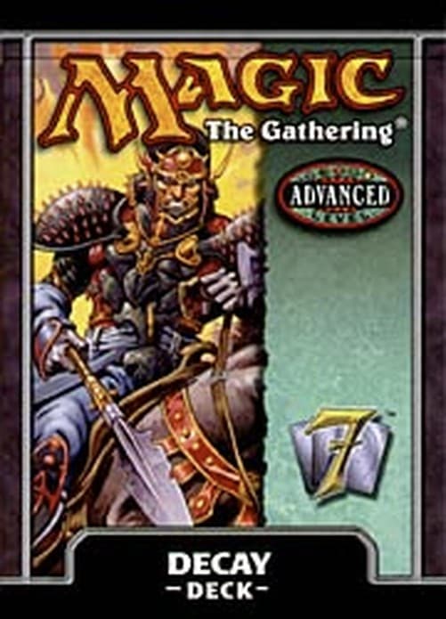 Magic: The Gathering Seventh Edition: Decay Theme Deck German