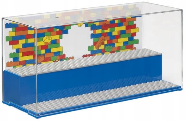 LEGO Display Case for Minifigures – Blue
