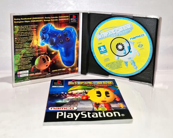 MS. PAC-MAN MAZE MADNESS PSX game – DB disc