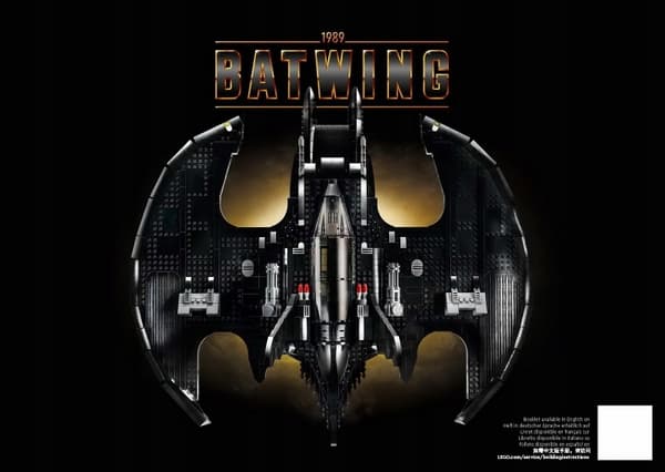 LEGO Super Heroes 76161 Batwing Set Instructions – NEW