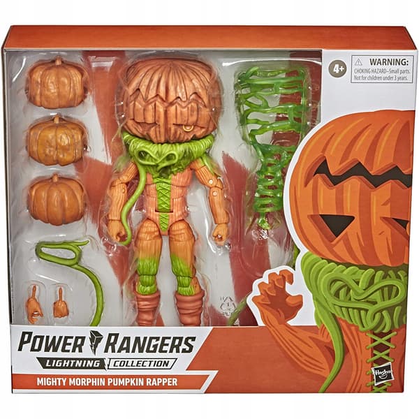 POWER RANGERS MIGHTY MORPHIN PUMPKIN RAPPER HASBRO