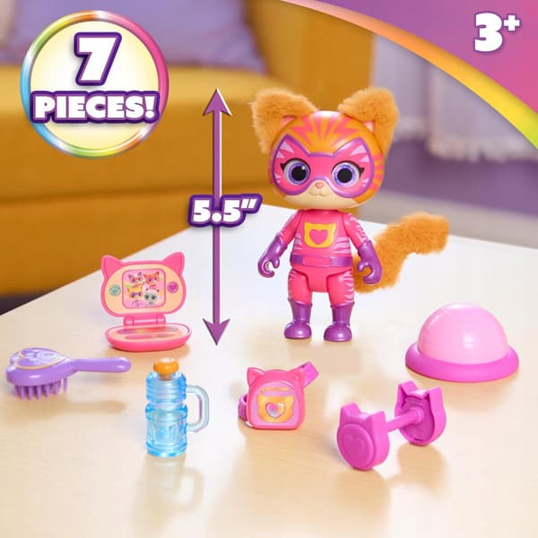 JUST PLAY Super Cats: Gosia, Ready for Action – 7-piece set