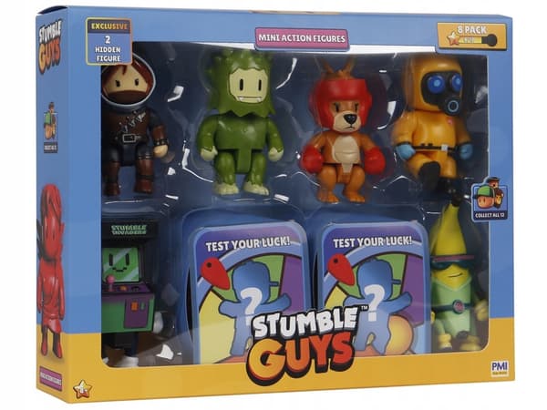 STUMBLE GUYS ACTION FIGURES – set of 6 figures