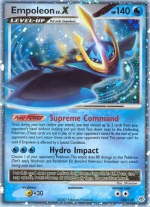 Pokemon Empoleon LV.X