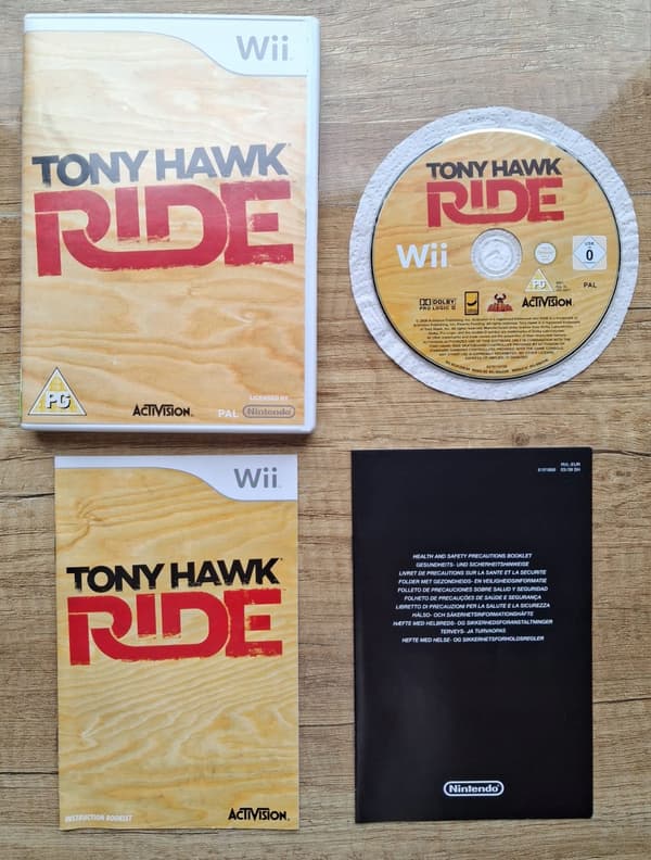 Tony Hawk’s Ride – a Nintendo Wii game
