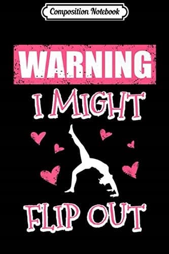 Composition Notebook: Cheerleading, Gift, Tumble Dancing, Gymnastics, Cheer Gift