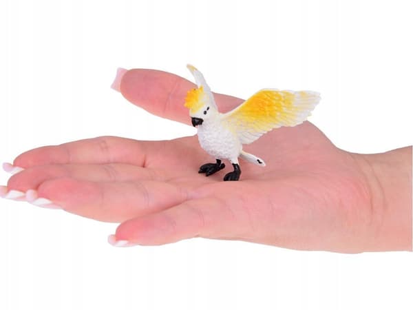 Exotic Bird Figurines x10 in a Box ZA5295