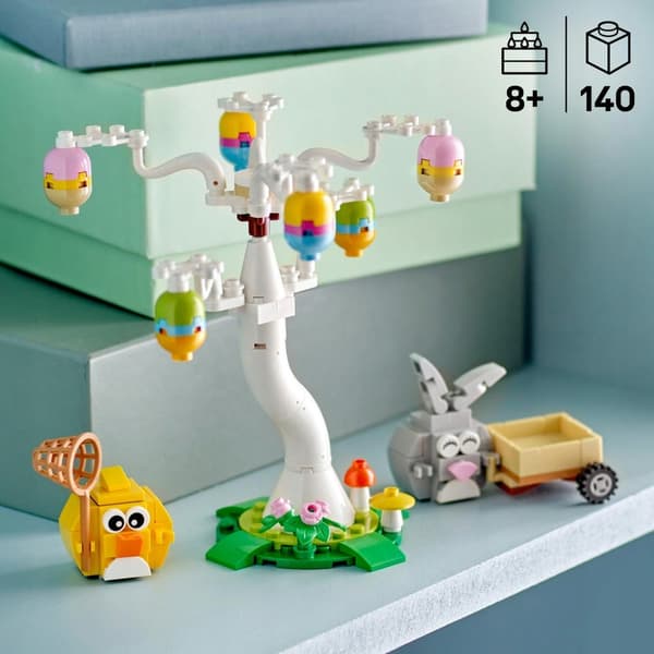 LEGO ICONIC Easter Egg Hunt with the Easter Bunny and a Chick 40808