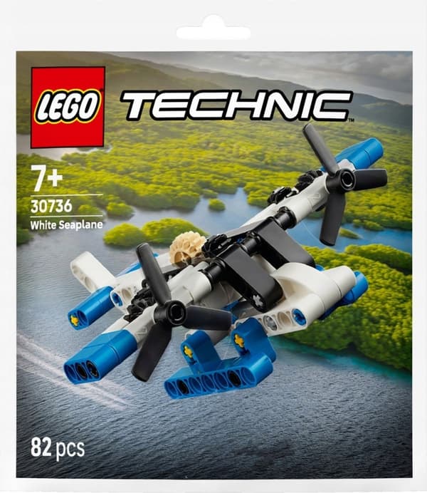 LEGO Technic 30736 White Seaplane