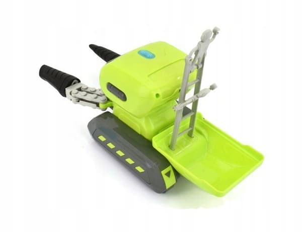 REMOTE-CONTROLLED ROBOT WITH ARMS, OPERATED BY AN INTERACTIVE R/C REMOTE CONTROL