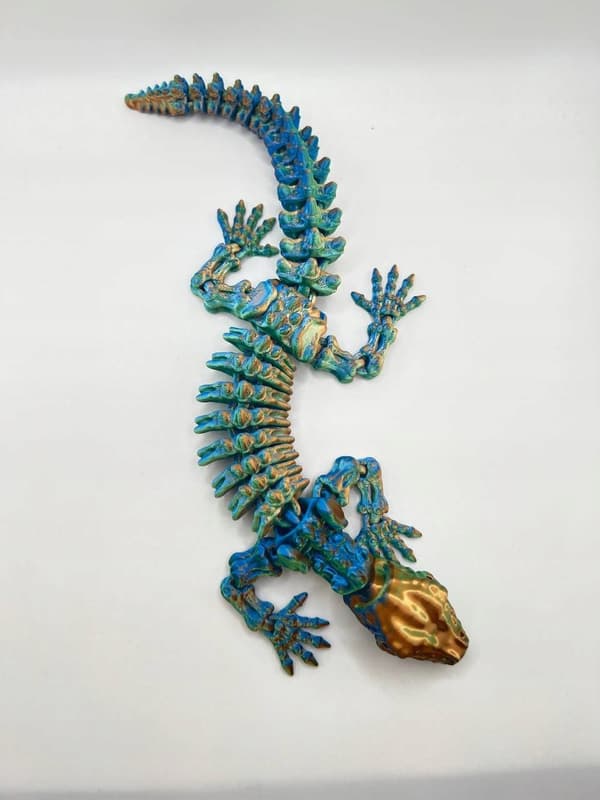 Artistic 3D Figurine – Dragon Skeleton