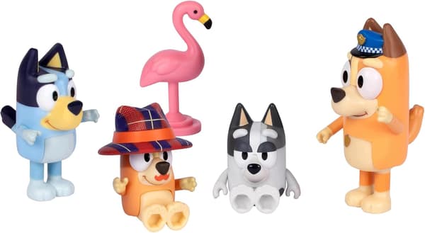 MOOSE TOYS Bluey Sleepover Figure Set