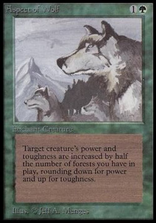 Magic: The Gathering Aspect of Wolf