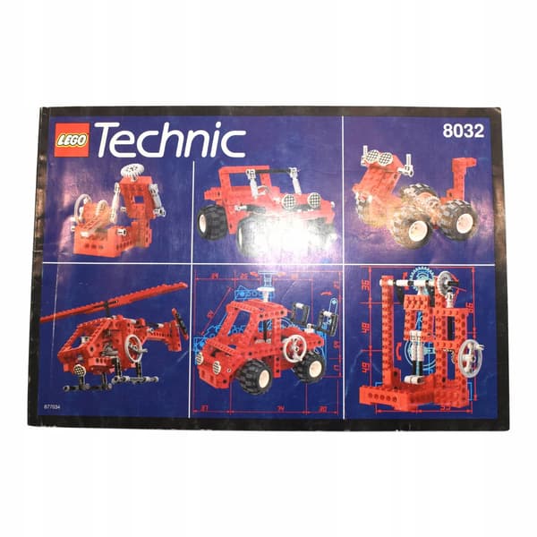 LEGO 8032 Universal Set [Technic: Universal Building Set] with instructions