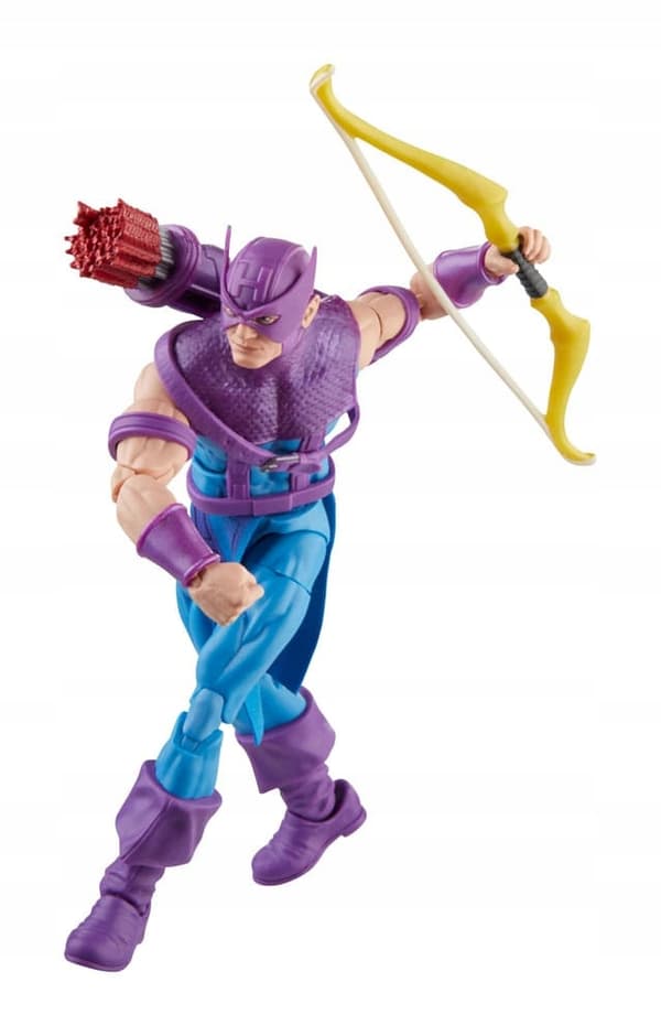 Hasbro Marvel Avengers Legends Hawkeye with Sky-Cycle figure, 15 cm