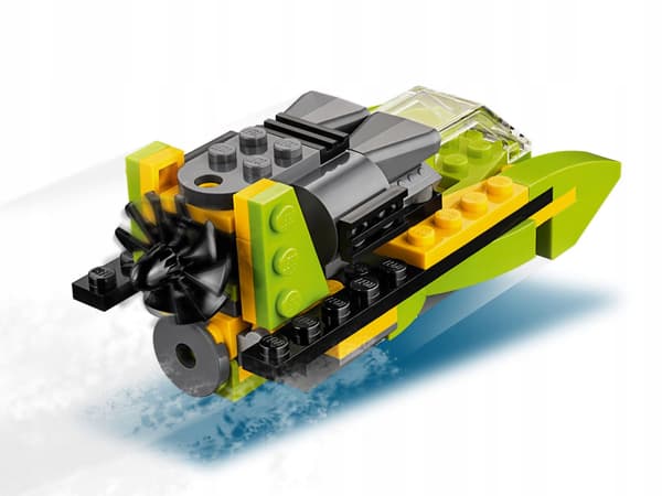 LEGO 31092 Creator – Helicopter – Motorboat – Glider – 3-in-1 set