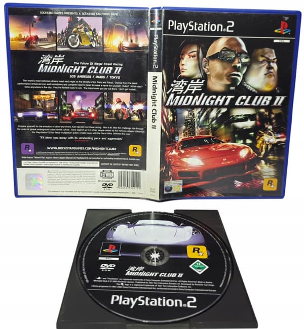 MIDNIGHT CLUB II PS2 game – READ THE DESCRIPTION