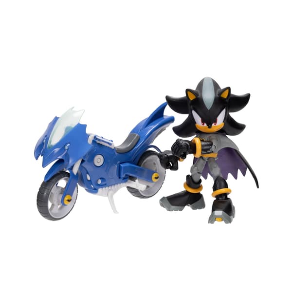 Batman and Batcycle Sonic Shadow 13 cm Interactive Toy Set