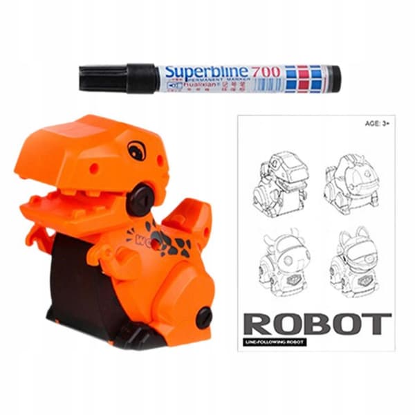 Educational dinosaur toy for children with sounds – Handmade, Track A style