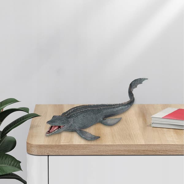 Mosasaurus Dinosaur Figurines, High-Quality Replica, 37.5 x 11.5 x 6.5 cm
