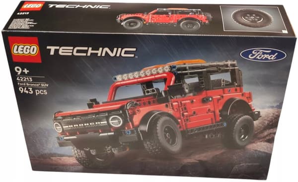 LEGO Technic Ford Bronco SUV Building Set, 943 pieces (42213) – Outlet