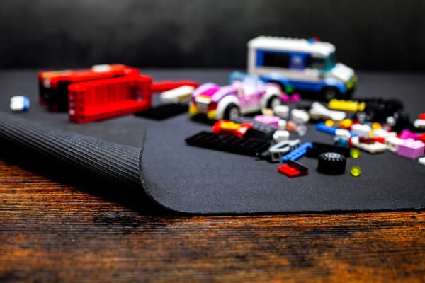 UNIVERSAL RUBBER MAT, 120 X 80 CM, DESIGNED FOR LEGO BRICKS