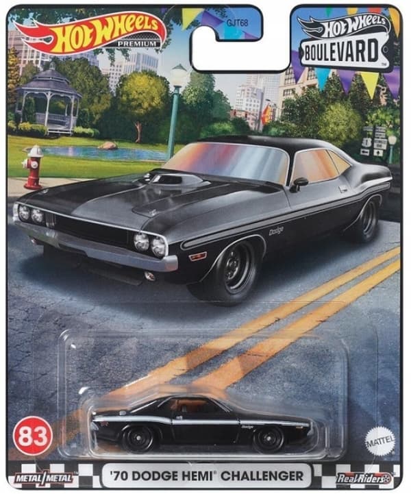 Hot Wheels Premium '70 Dodge Hemi Challenger PROTEKTOR Boulevard