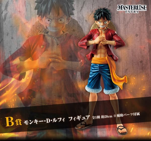 ONE PIECE ANIME FIGURINE: Luffy by BANPRESTO Masterlise