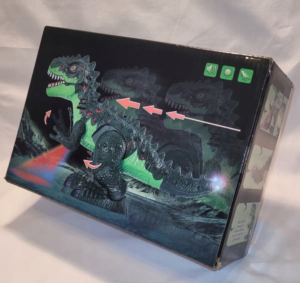Realistic Dinosaur Figurine, Large Size, Physical and Virtual Play