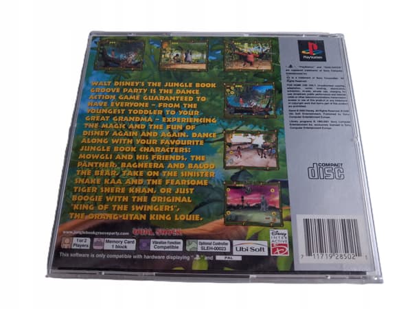 THE JUNGLE BOOK PSX PS1 ENG