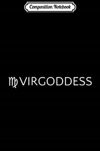 Composition Notebook: Minimalist Virgo Goddess Gift – Astrology, September Bir