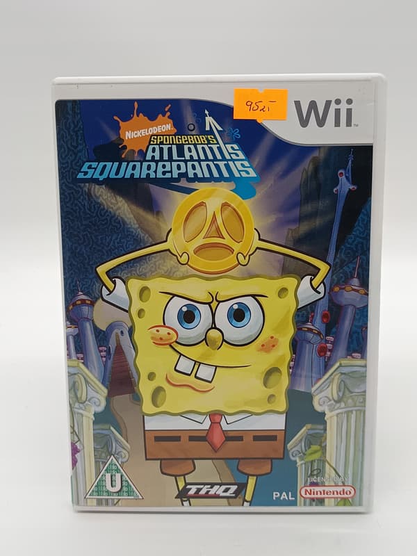 SpongeBob Atlantis PAL Nintendo Wii (boxed)