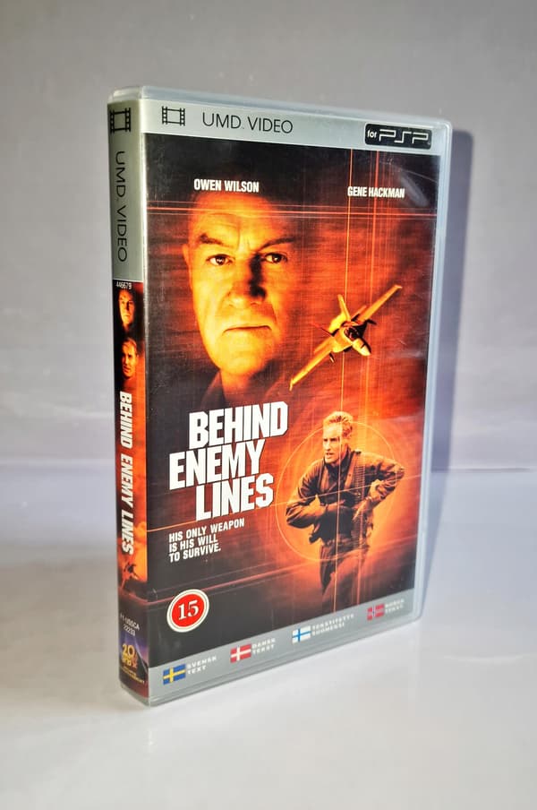 BEHIND ENEMY LINES PSP UMD VIDEO DISC +DB