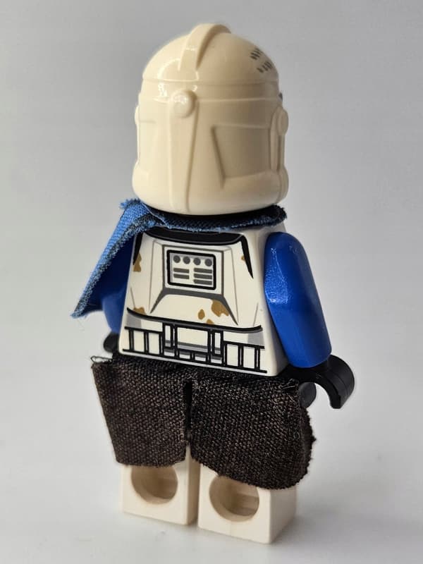 Lego Star Wars minifigure sw0450 Clone Trooper Captain Rex 501st Legion DEFECT /
