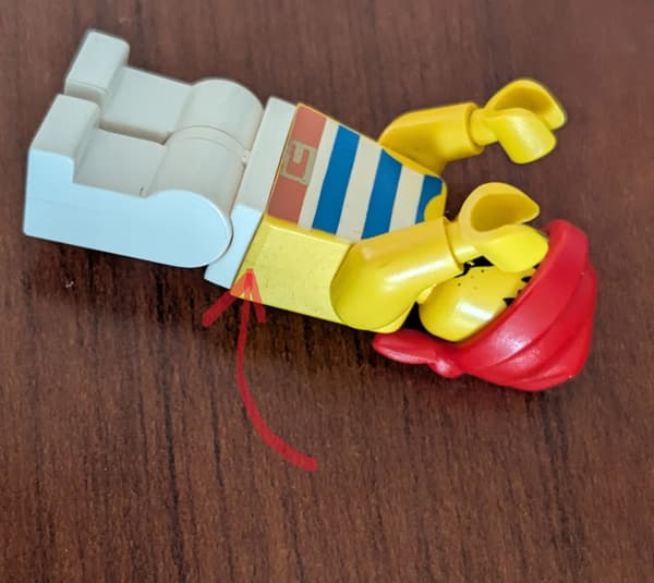 Lego 6257 Pirates on a Raft