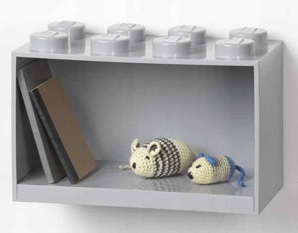LEGO brick-shaped shelf 41151730, red