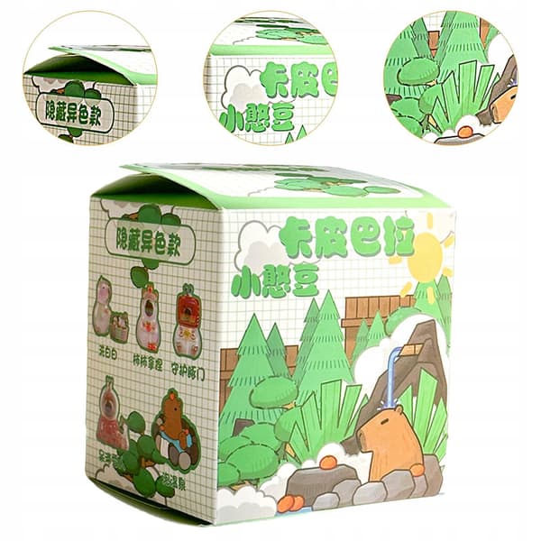 Action mini-figures, Desk decorations, Party supplies, Creative Capybara