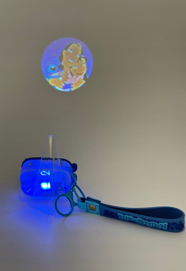 Pyramid – STITCH & ANGEL – Projector Keychain with 8 pictures